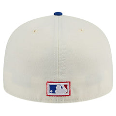 Atlanta Braves Cooperstown Collection Alternate Chrome 59FIFTY Fitted Hat - Cream | New Era
