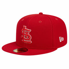 St. Louis Cardinals Logo 59FIFTY Fitted Hat - Red | New Era