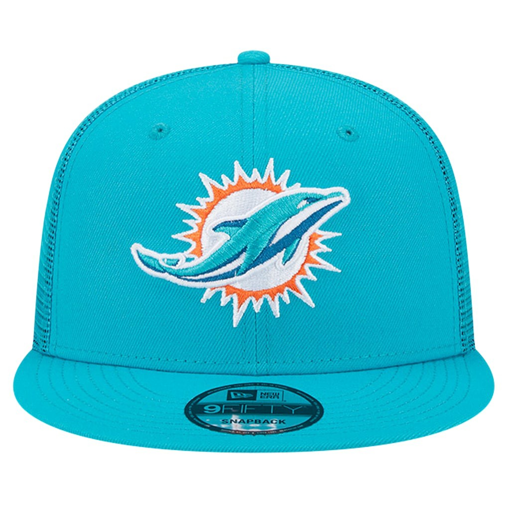 NFL Miami Dolphins Main Trucker 9FIFTY Snapback Hat