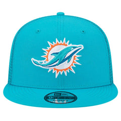 NFL Miami Dolphins Main Trucker 9FIFTY Snapback Hat