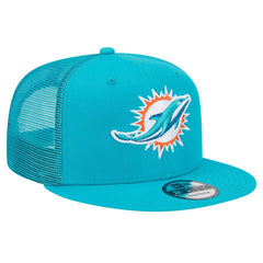 NFL Miami Dolphins Main Trucker 9FIFTY Snapback Hat