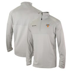 New York Knicks Omni-Wick Rockin' It Quarter-Zip Pullover Top - Heather Gray | Columbia cheap