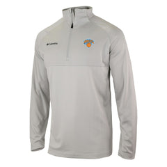New York Knicks Omni-Wick Rockin' It Quarter-Zip Pullover Top - Heather Gray | Columbia cheap