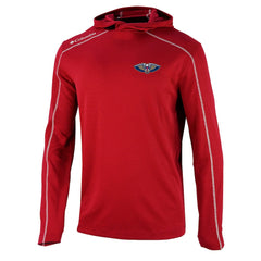 New Orleans Pelicans Shotgun Pullover Hoodie - Red | Columbia on sale