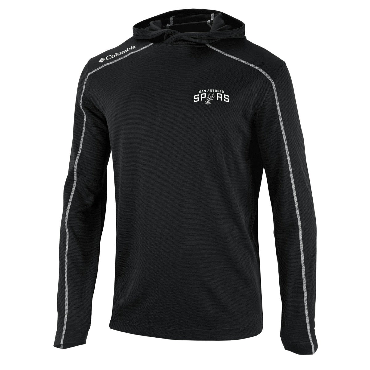 San Antonio Spurs Shotgun Pullover Hoodie - Black | Columbia cheap