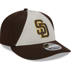 San Diego Padres 2025 Batting Practice Low Profile 9FIFTY Snapback Hat - Brown | New Era