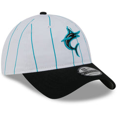 Miami Marlins 2025 Batting Practice 9TWENTY Adjustable Hat - White | New Era