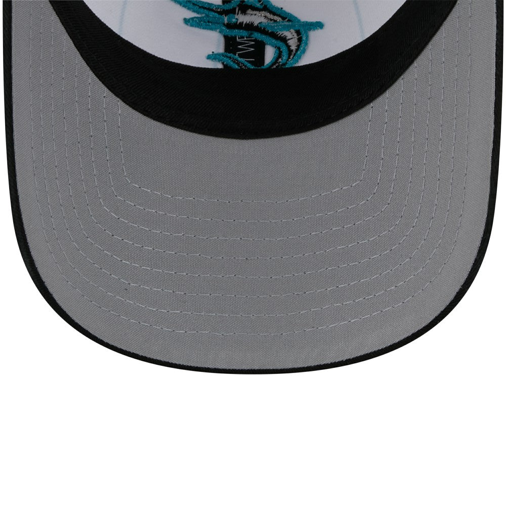 Miami Marlins 2025 Batting Practice 9TWENTY Adjustable Hat - White | New Era