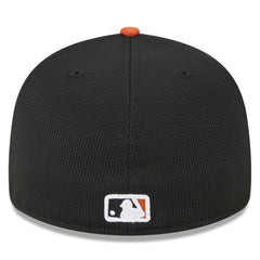 Baltimore Orioles 2025 Batting Practice Low Profile 59FIFTY Fitted Hat - White | New Era