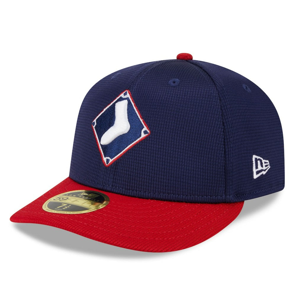 Chicago White Sox 2025 Batting Practice Low Profile 59FIFTY Fitted Hat - Navy | New Era