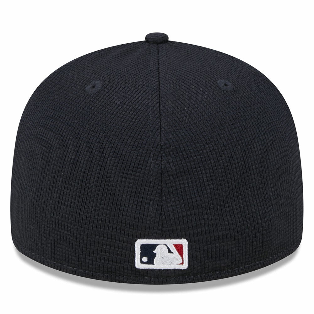 Cleveland Guardians 2025 Batting Practice Low Profile 59FIFTY Fitted Hat - White | New Era