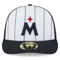 Minnesota Twins 2025 Batting Practice Low Profile 59FIFTY Fitted Hat - White | New Era