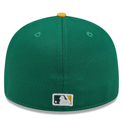Athletics 2025 Batting Practice Low Profile 59FIFTY Fitted Hat - Kelly Green | New Era