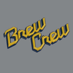 Milwaukee Brewers Levelwear City Connect Calibre Insignia Core Quarter-Zip Pullover Top - Heather Charcoal