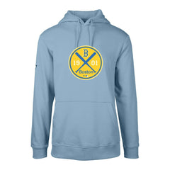 Boston Red Sox Levelwear City Connect Podium Strike Pullover Hoodie - Light Blue