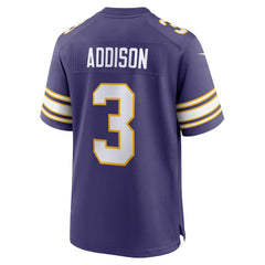 NFL Minnesota Vikings Jordan Addison  Alternate Game Jersey