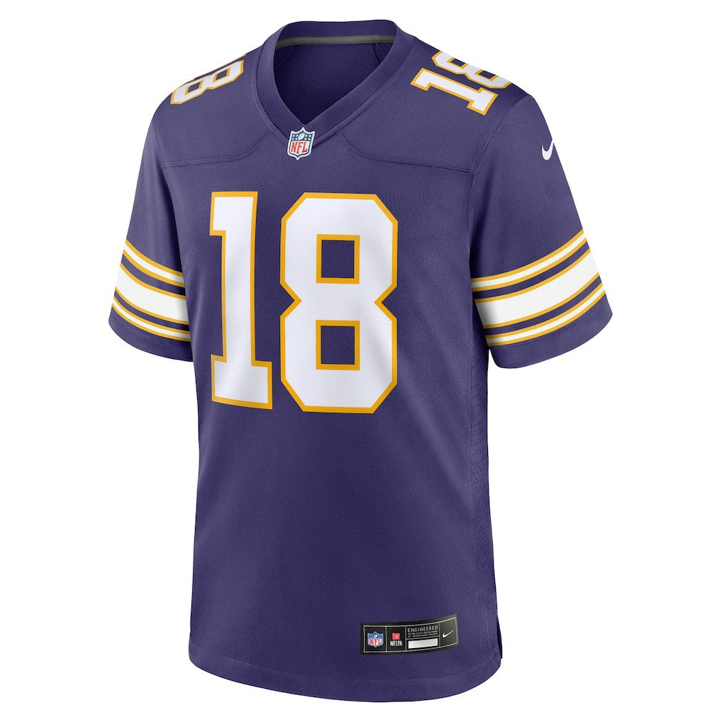 NFL Minnesota Vikings Justin Jefferson  Classic Player Game Jersey