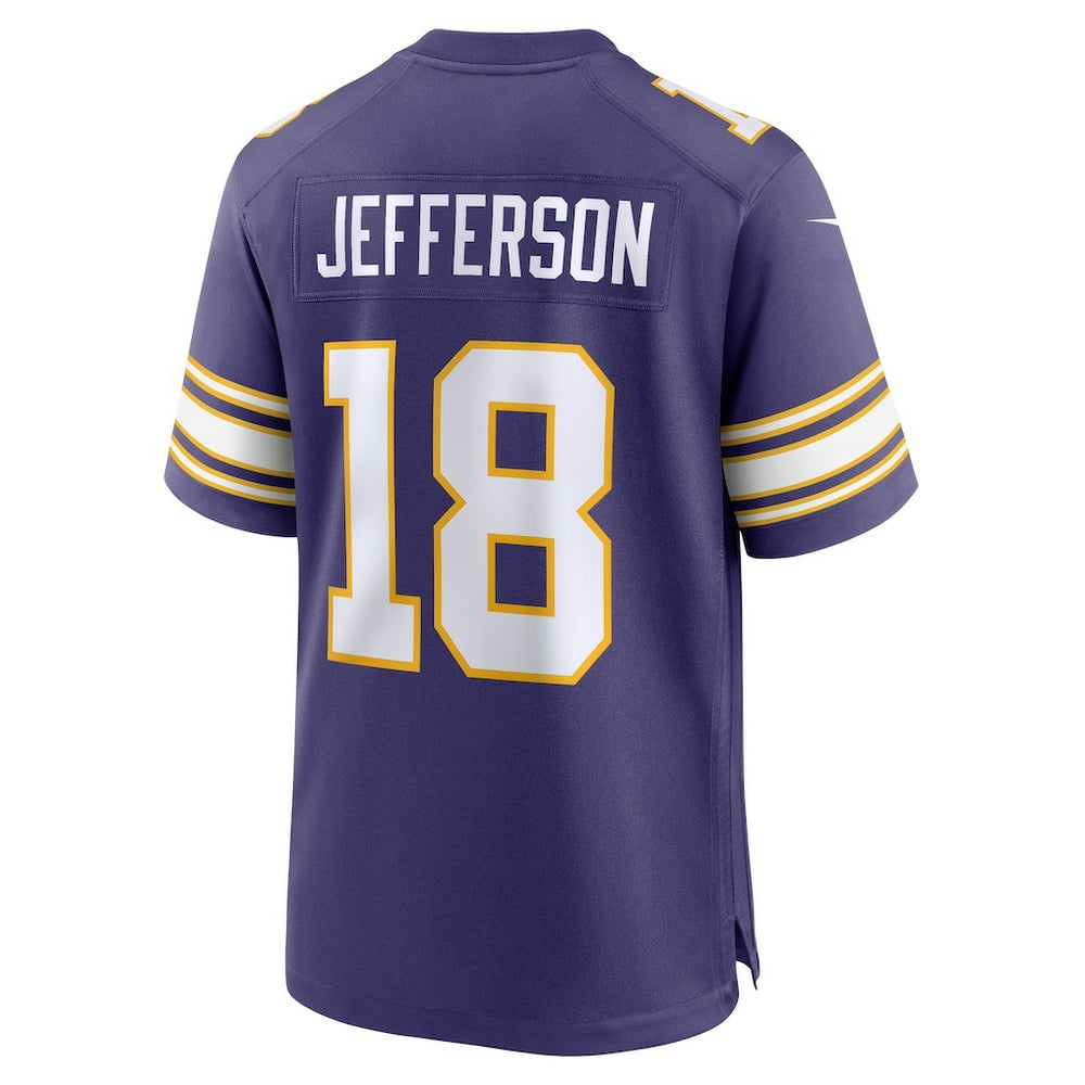 NFL Minnesota Vikings Justin Jefferson  Classic Player Game Jersey