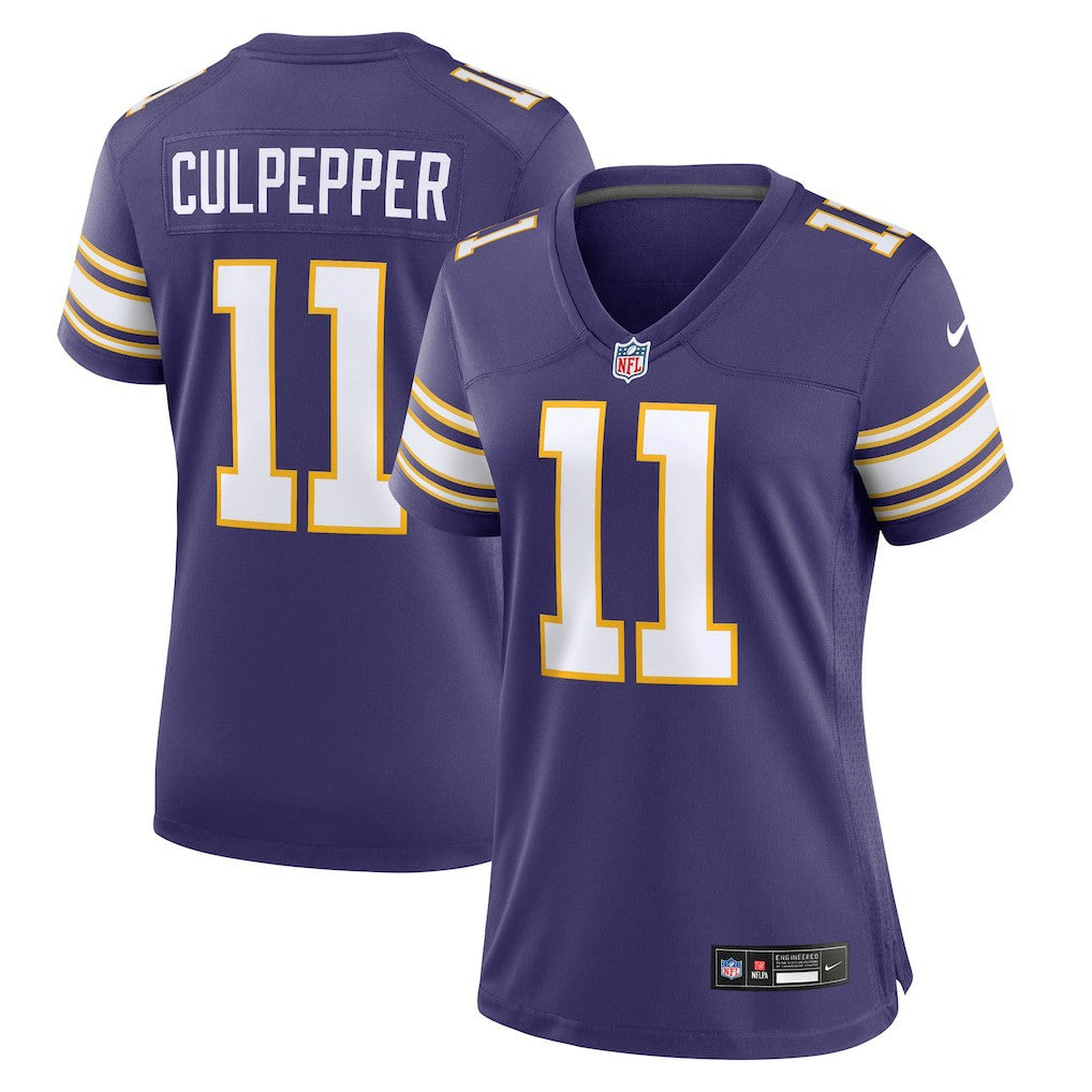 NFL Minnesota Vikings Daunte Culpepper  Women's Classic Retired Player Game Jersey