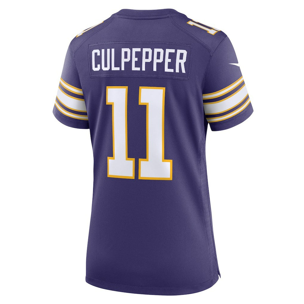 NFL Minnesota Vikings Daunte Culpepper  Women's Classic Retired Player Game Jersey