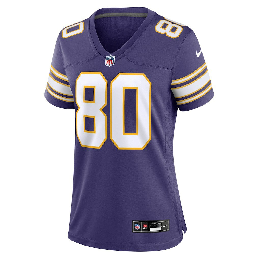 NFL Minnesota Vikings Cris Carter  Women's Classic Retired Player Game Jersey