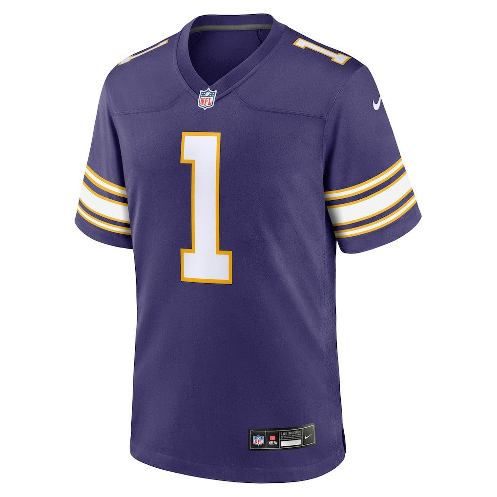 NFL Minnesota Vikings Warren Moon  Retired Player Alternate Game Jersey