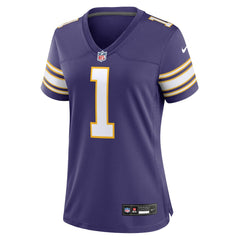 NFL Minnesota Vikings Warren Moon  Women's Classic Retired Player Game Jersey