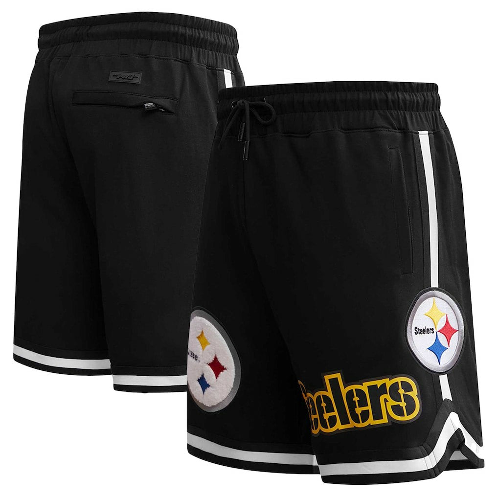 NFL Pittsburgh Steelers Pro Standard Classic Chenille Shorts