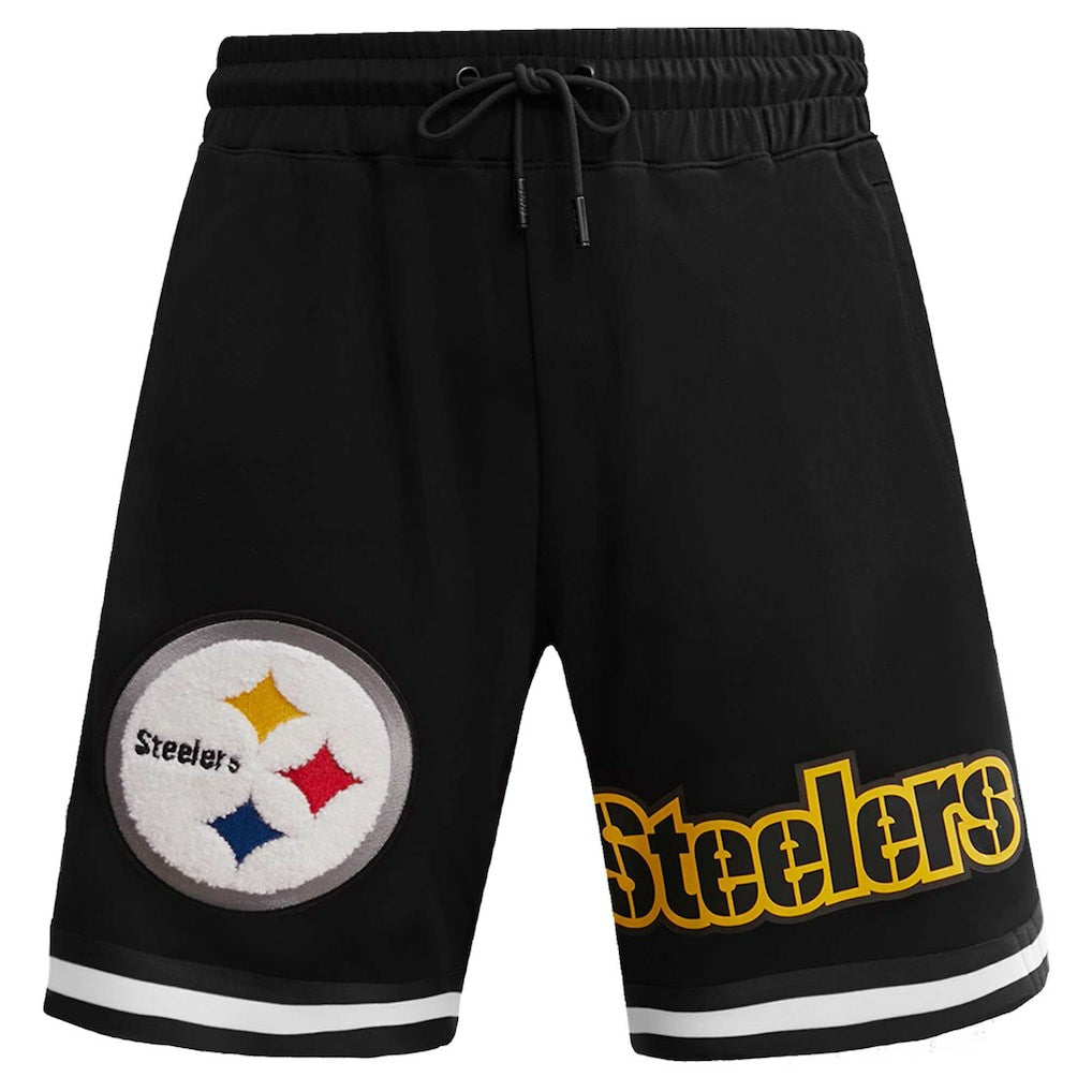 NFL Pittsburgh Steelers Pro Standard Classic Chenille Shorts