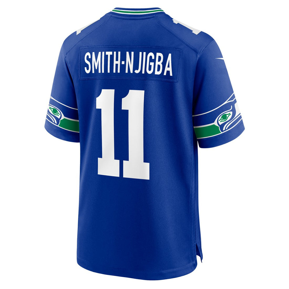 NFL Seattle Seahawks Jaxon Smith-Njigba  Throwback Player Game Jersey