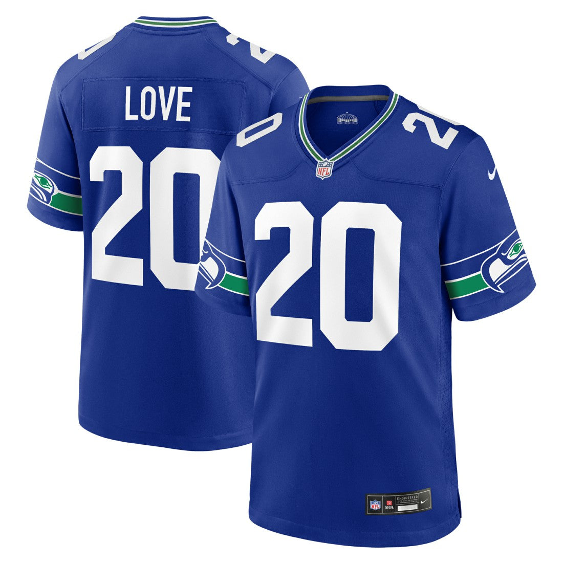 NFL Seattle Seahawks Julian Love  Alternate Game Jersey