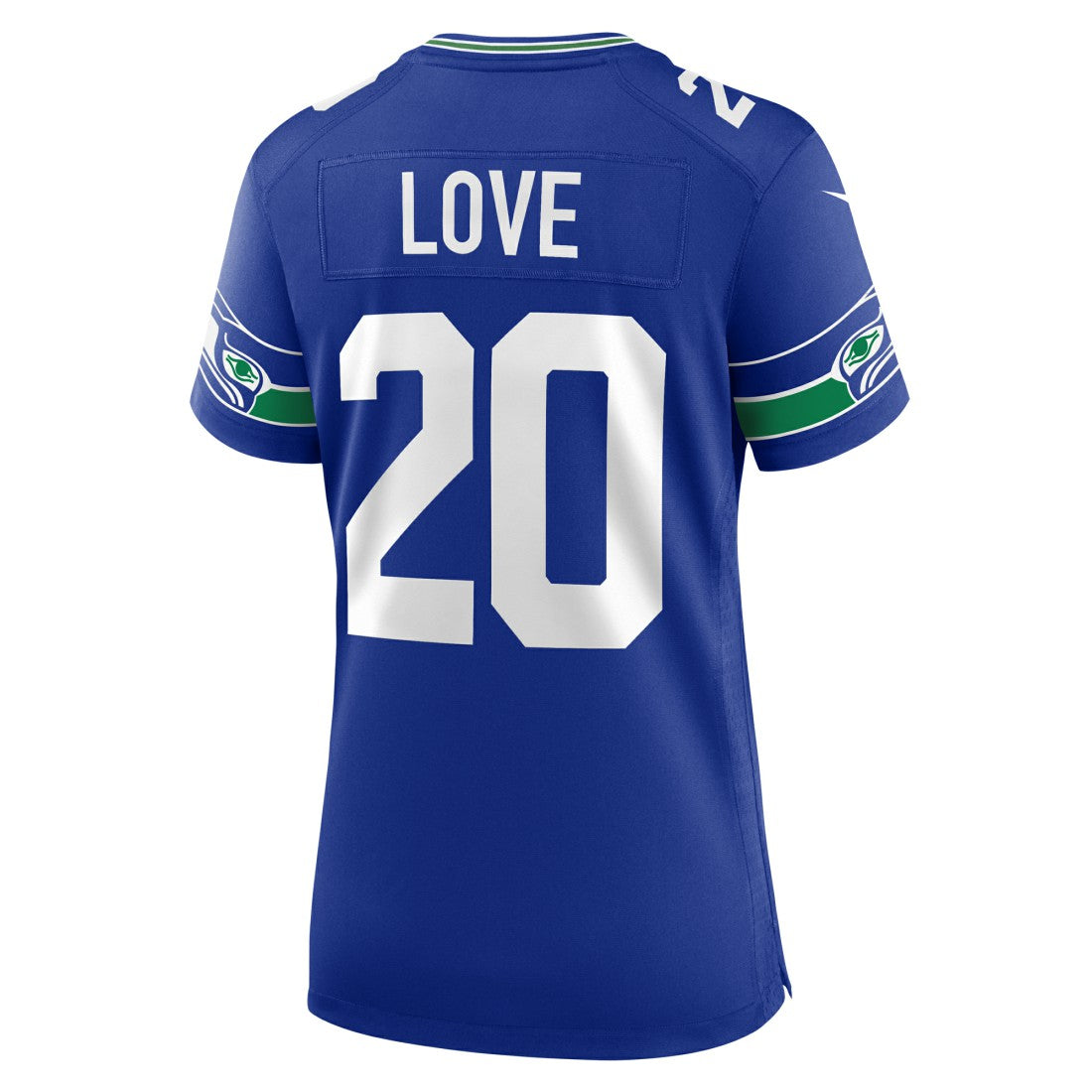 NFL Seattle Seahawks Julian Love  Women's Throwback Player Game Jersey