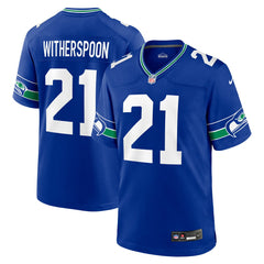 NFL Seattle Seahawks Devon Witherspoon  Throwback Player Game Jersey