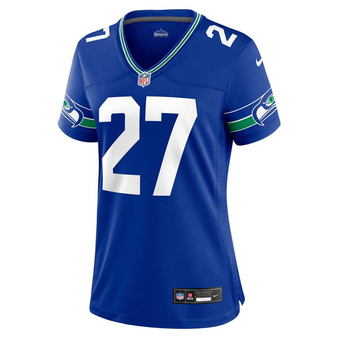NFL Seattle Seahawks Tariq Woolen  Women's Throwback Player Game Jersey