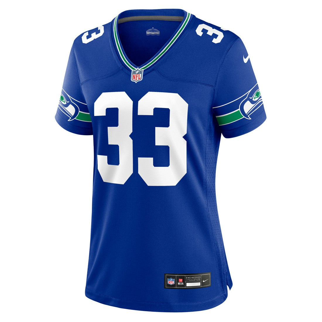 NFL Seattle Seahawks Jamal Adams  Women's Throwback Player Game Jersey