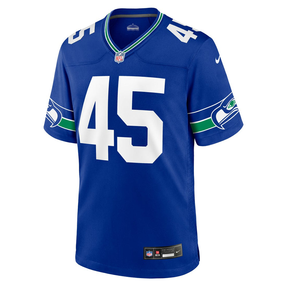 NFL Seattle Seahawks Kenny Easley  Retired Player Alternate Game Jersey