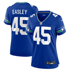 NFL Seattle Seahawks Kenny Easley  Women's Throwback Retired Player Game Jersey