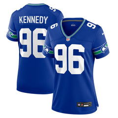 NFL Seattle Seahawks Cortez Kennedy  Women's Throwback Player Game Jersey