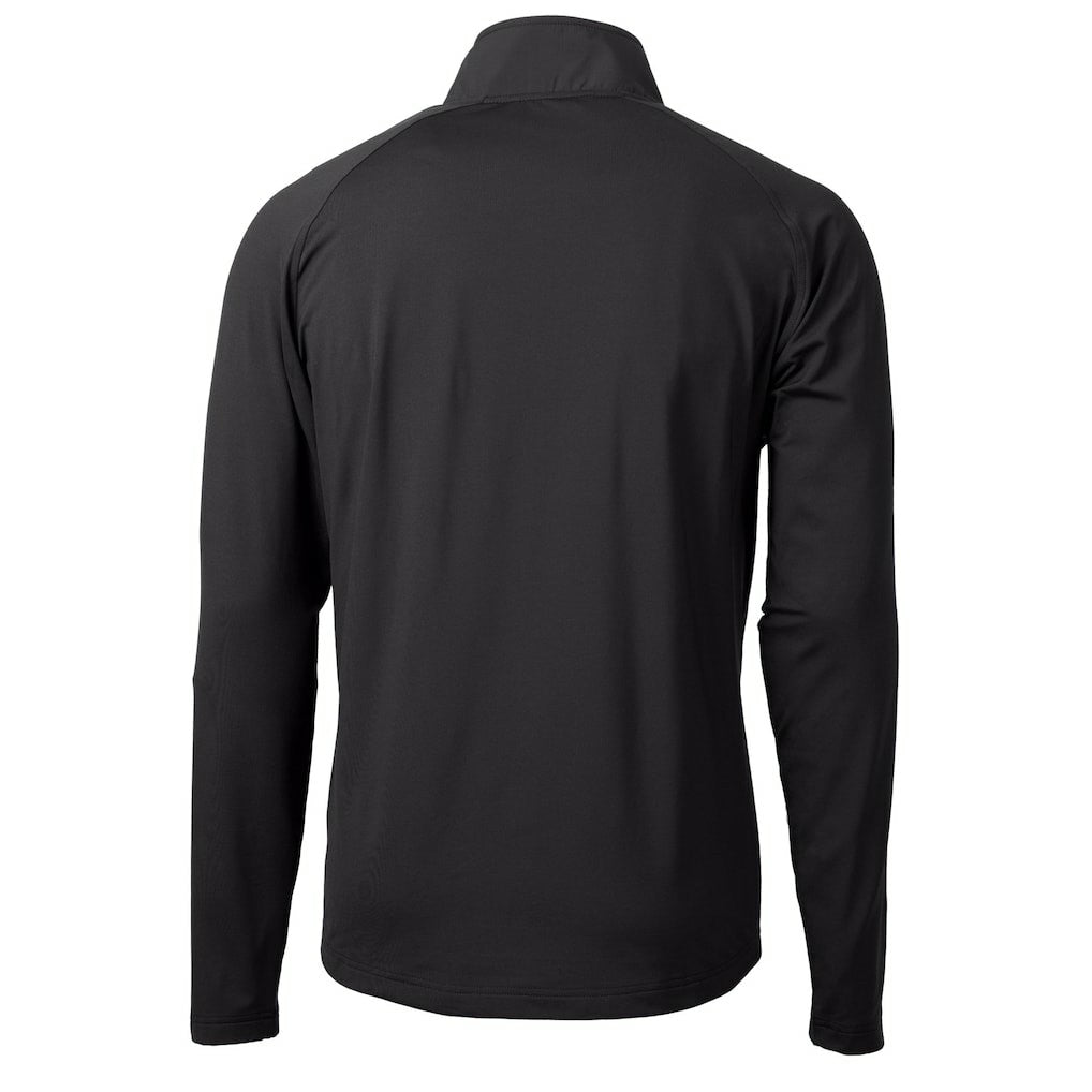 NFL Philadelphia Eagles Cutter & Buck Adapt Eco Knit Hybrid Recycled Quarter-Zip Pullover Jacket