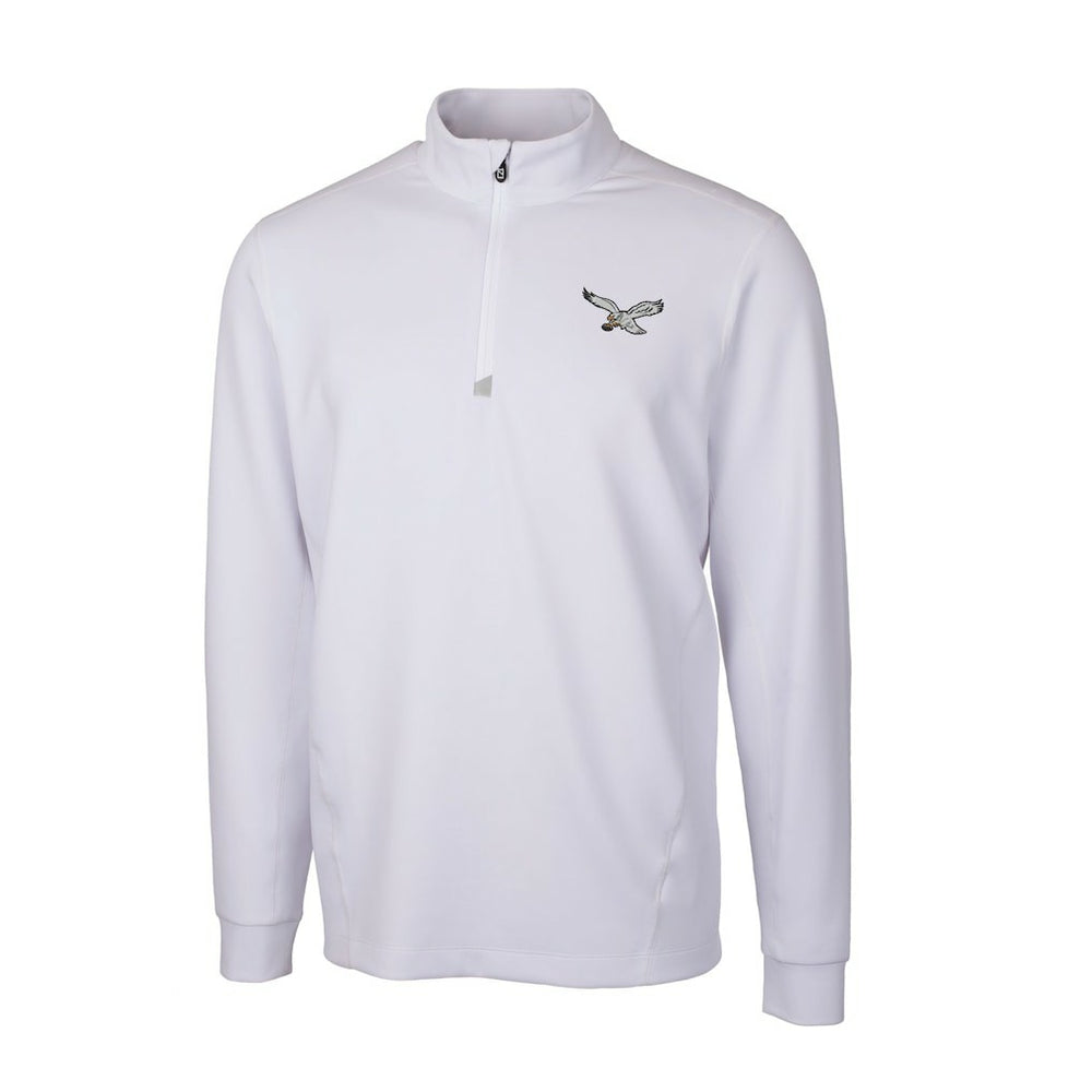 NFL Philadelphia Eagles Cutter & Buck Traverse Stretch Quarter-Zip Pullover