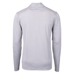 NFL Philadelphia Eagles Cutter & Buck Virtue Eco Pique Micro Stripe Recycled Quarter-Zip Pullover Top