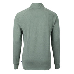 NFL Philadelphia Eagles Cutter & Buck Adapt Eco Knit Heathered Recycled Quarter-Zip Pullover