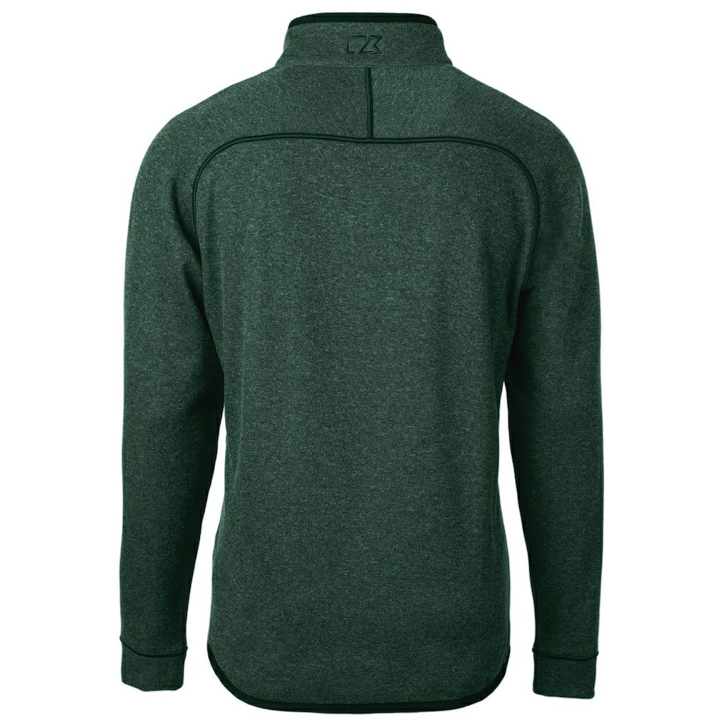 NFL Philadelphia Eagles Cutter & Buck Mainsail Sweater-Knit Half-Zip Pullover Jacket