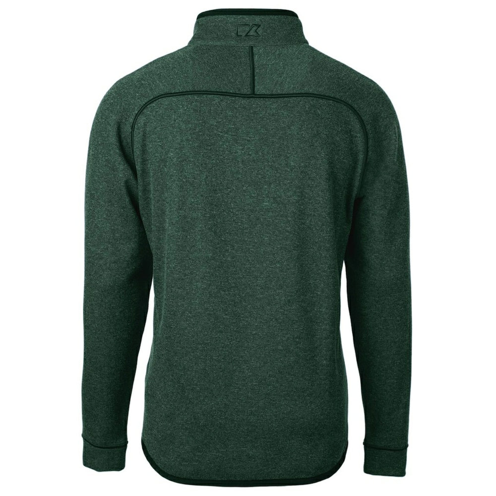 NFL Philadelphia Eagles Cutter & Buck Mainsail Sweater-Knit Half-Zip Pullover Jacket