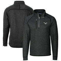NFL Philadelphia Eagles Cutter & Buck Mainsail Sweater-Knit Half-Zip Pullover Jacket