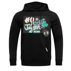 Jayson Tatum Boston Celtics Pro Standard Player Yearbook Pullover Hoodie - Black cheap
