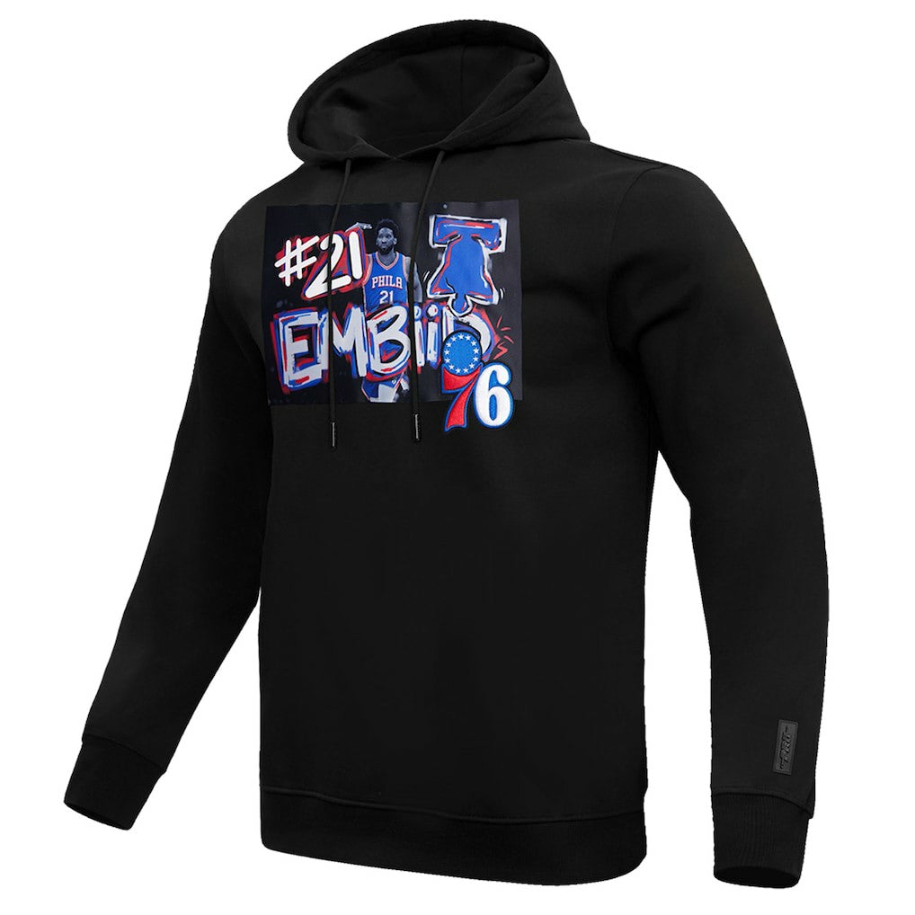 Joel Embiid Philadelphia 76ers Pro Standard Player Yearbook Pullover Hoodie - Black shop