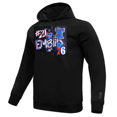 Joel Embiid Philadelphia 76ers Pro Standard Player Yearbook Pullover Hoodie - Black shop