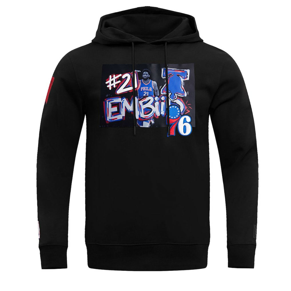Joel Embiid Philadelphia 76ers Pro Standard Player Yearbook Pullover Hoodie - Black shop