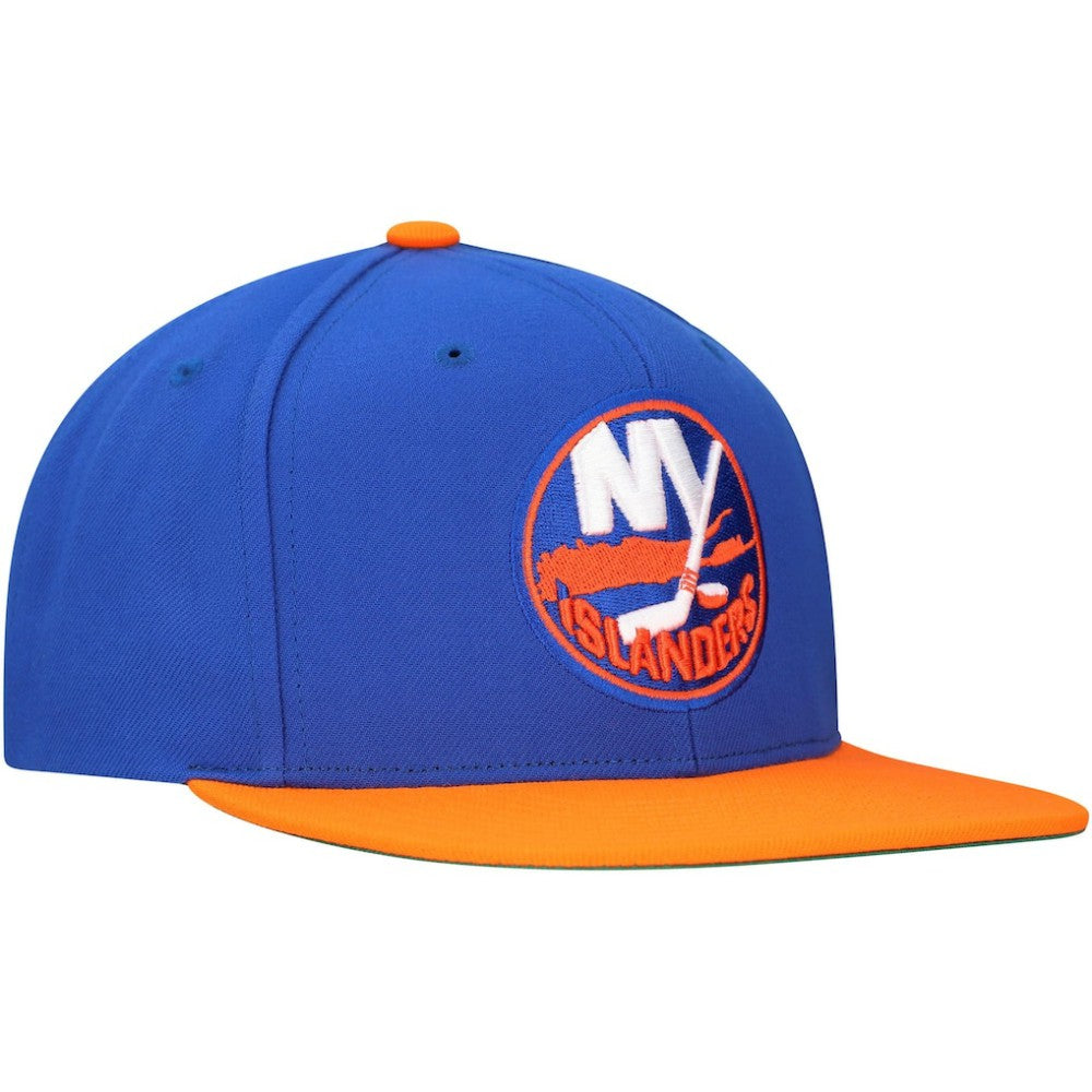 New York Islanders Mitchell & Ness Core Team Ground 2.0 Snapback Hat